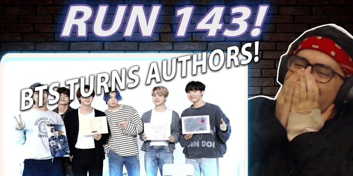 BTS Writing books! – Run 143 Reaction