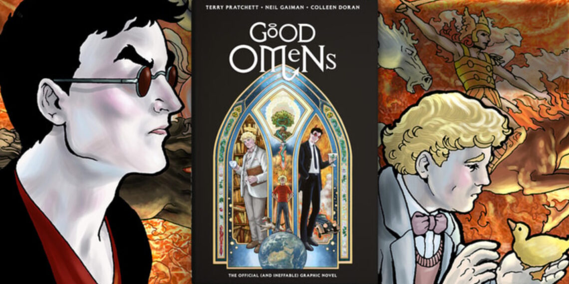Good Omens Graphic Novel Later But Longer, Jumps From 164 To 200 Pages
