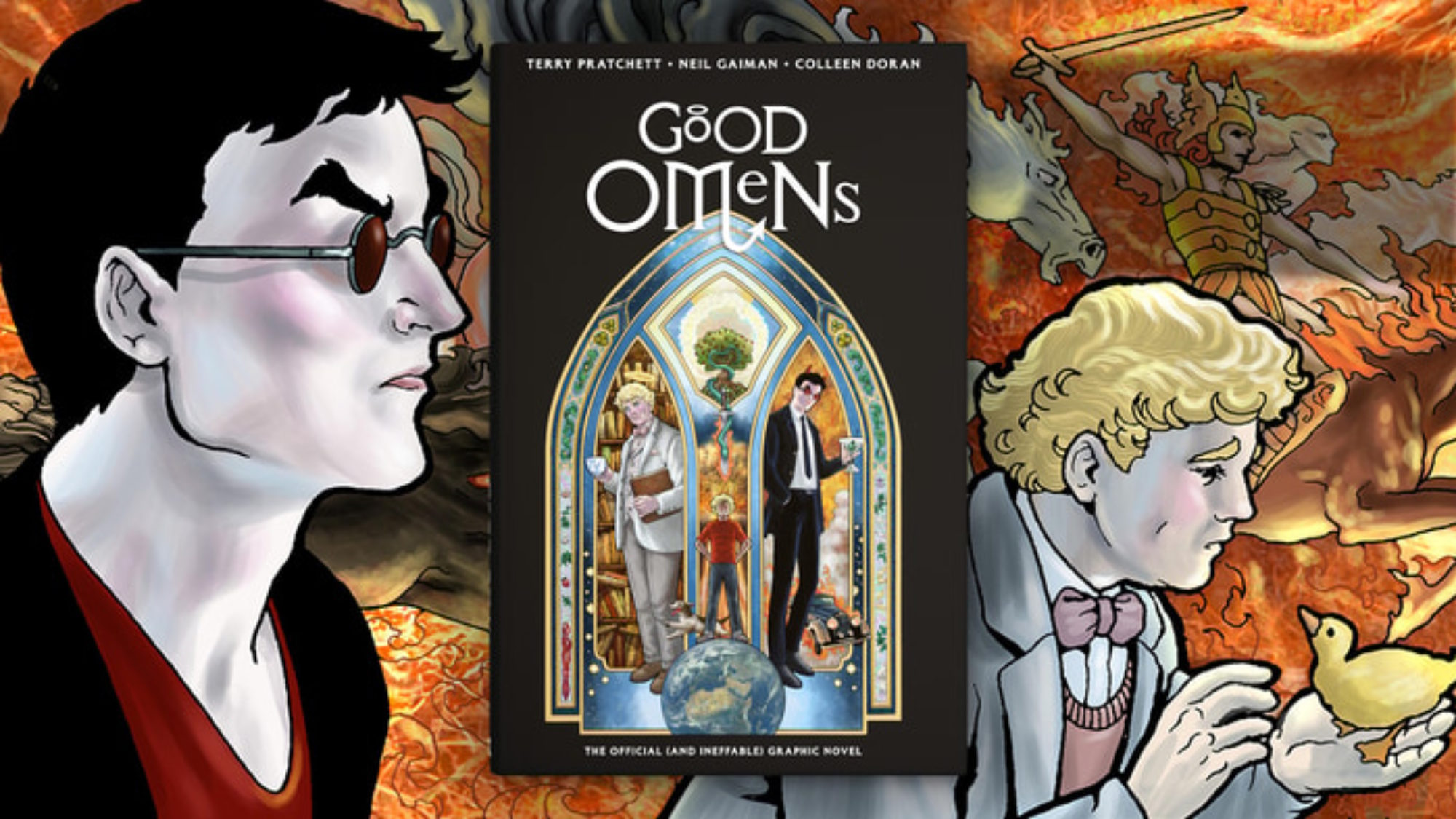 Good Omens Graphic Novel Later But Longer, Jumps From 164 To 200 Pages Good Omens Graphic Novel Later But Longer, Jumps From 164 To 200 Pages