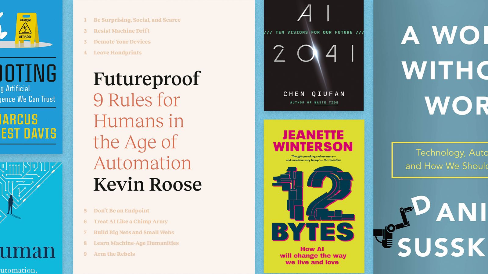 6 non-fiction books about AI from leading thinkers 6 non-fiction books about AI from leading thinkers