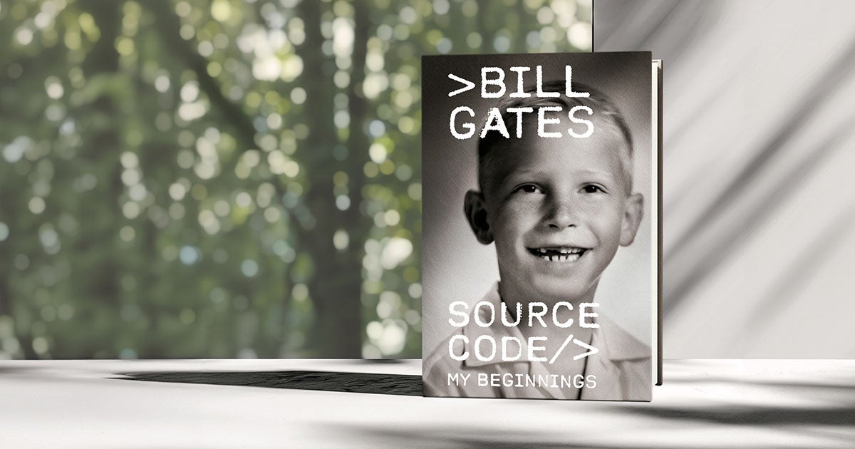 My memoir Source Code comes out next year My memoir Source Code comes out next year