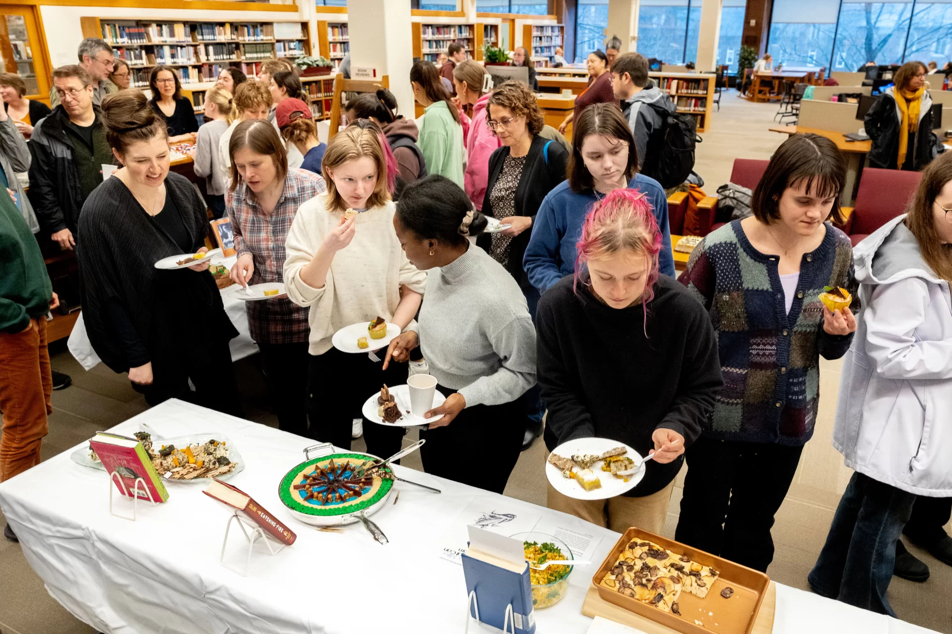 The annual Edible Books Festival is returning to Ladd! It is a day of creativity and deliciousness where participants get to represent a book with a food item they create. It could be a fun play on words, a food item that looks like the cover of a book, or a recipe that captures the essence of a favorite character. There are no rules to limit anyone’s creativity! Submissions will be judged in the categories of flavor and creativity, and the winners will be awarded culinary medallions. The event is being hosted in Ladd Library’s Lobby on Friday, April 12th from 12pm-1pm. Coffee and tea will be provided.