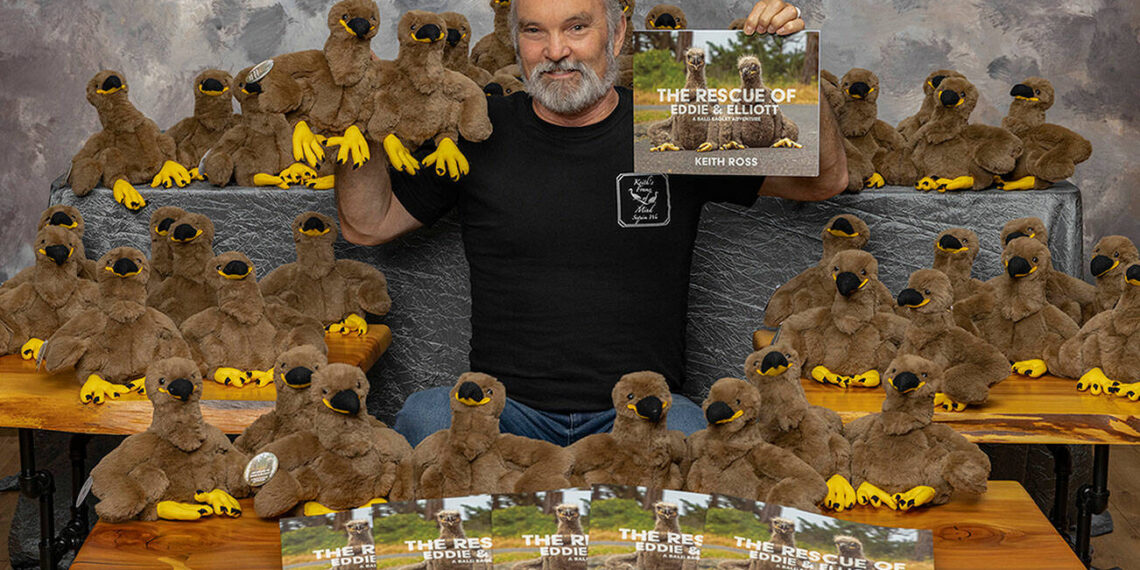 Eagle rescue book wins indie publishing award