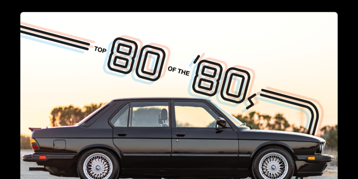 For New Book, Bring A Trailer Picks It’s Top 80 Cars of the 1980s