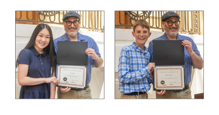 Two Coolidge Middle Schoolers honored at literature awards ceremony | Reading Two Coolidge Middle Schoolers honored at literature awards ceremony | Reading
