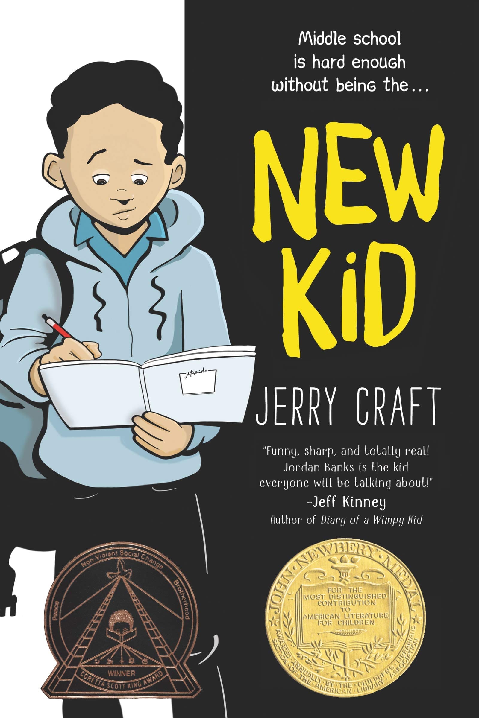Newbery book awards: New Kid by Jerry Craft