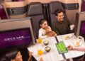 Airlines are encouraging families to book children pricey business class seats and claim new sliding doors minimize disruption for other passengers Airlines are encouraging families to book children pricey business class seats and claim new sliding doors minimize disruption for other passengers