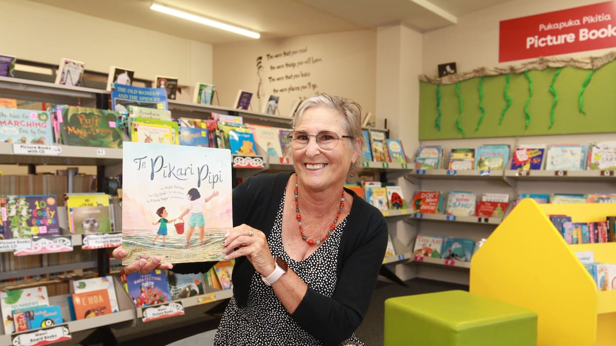 Maketū author Angie Belcher a children’s book awards finalist