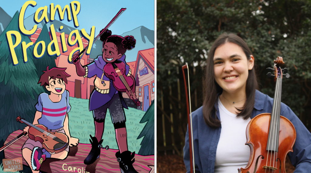 Caroline Palmer on music, coming out and their new middle grade graphic novel, Camp Prodigy