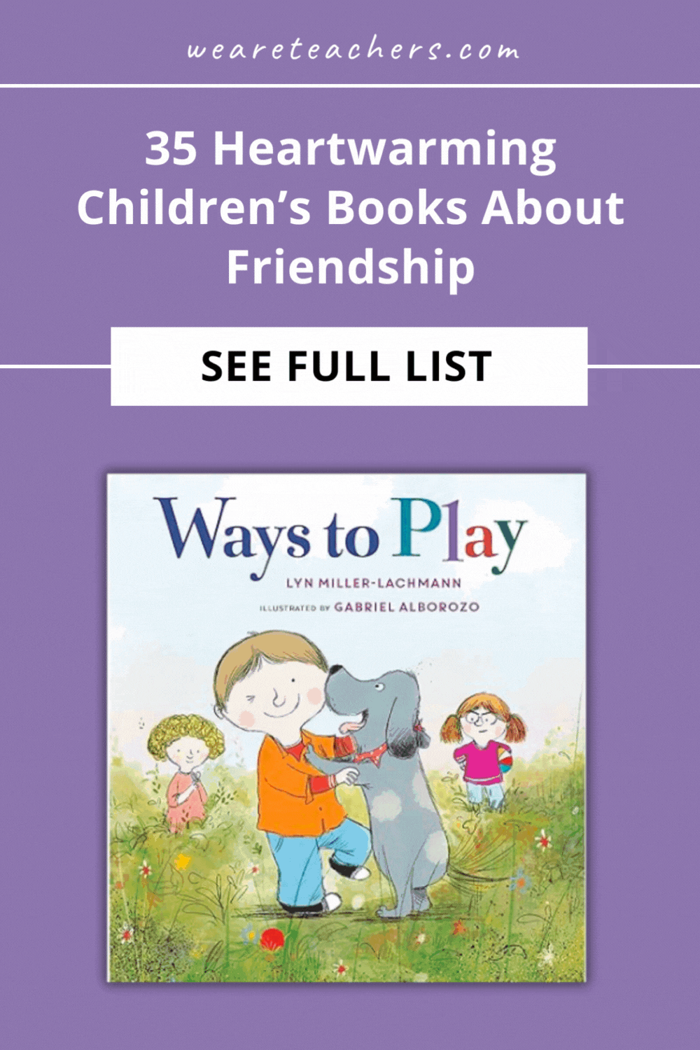 Classrooms always need children's books about friendship! Making friends, keeping friends, helping friends, and more.
