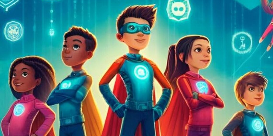 KIDS DEFENDING THE DIGITAL REALM