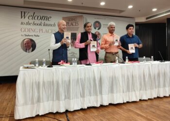 Stefano Pelle Unveils New Travel Book ‘Going Places’ at Star-Studded New Delhi Event