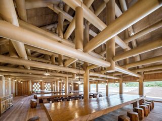 Shigeru Ban, Haru Sansan Farmer’s Restaurant, Awaji, Hyogo, Japan, 2022
