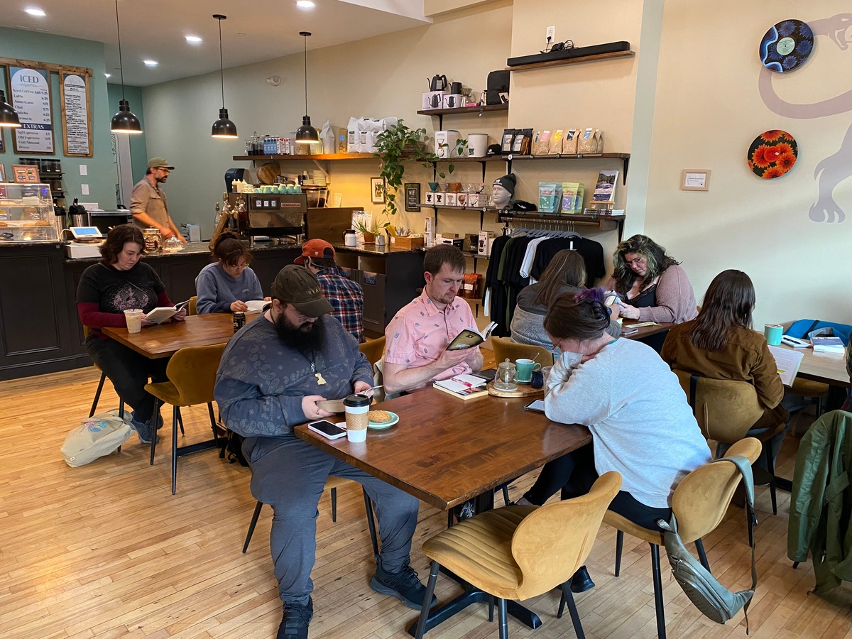 A new Bangor book club is bringing strangers together to read in silence A new Bangor book club is bringing strangers together to read in silence