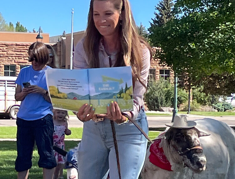 Children flock to reading of new book by local author, get to meet some of the characters | The Herald Times