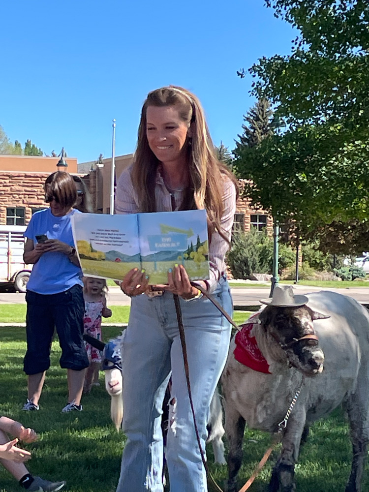 Children flock to reading of new book by local author, get to meet some of the characters | The Herald Times
