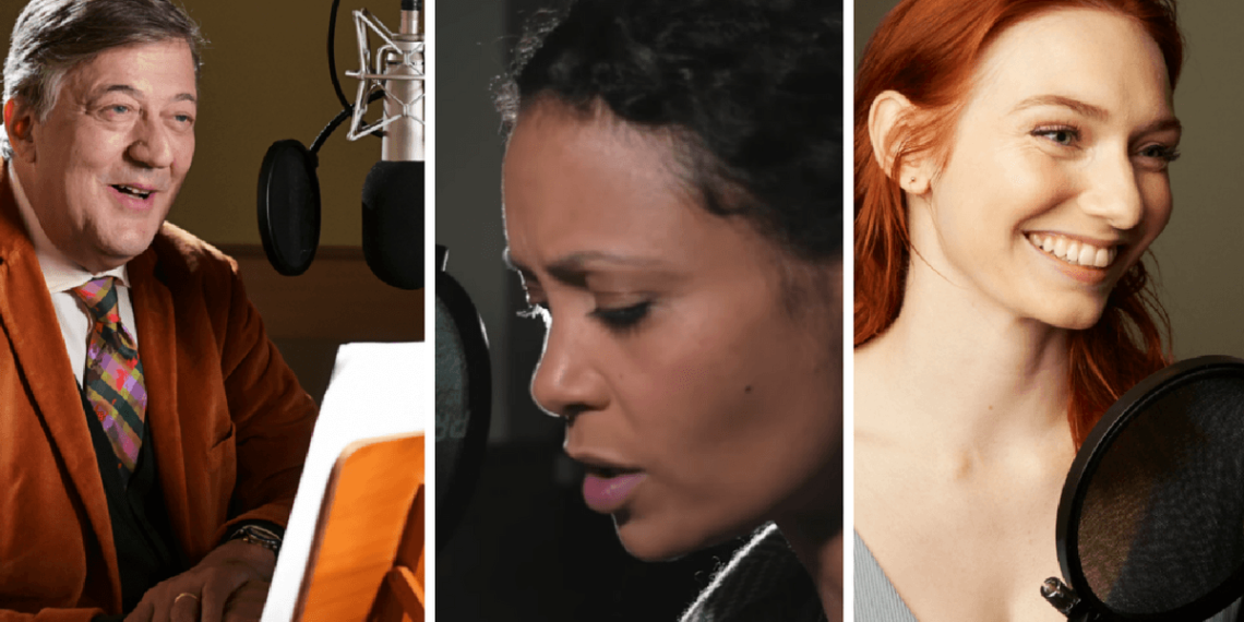 How are audiobooks made? How narrators like Stephen Fry make it look so easy