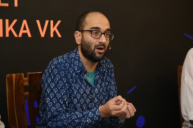 Sawhney Speaks at Tata Mumbai LitFest Sawhney Speaks at Tata Mumbai LitFest