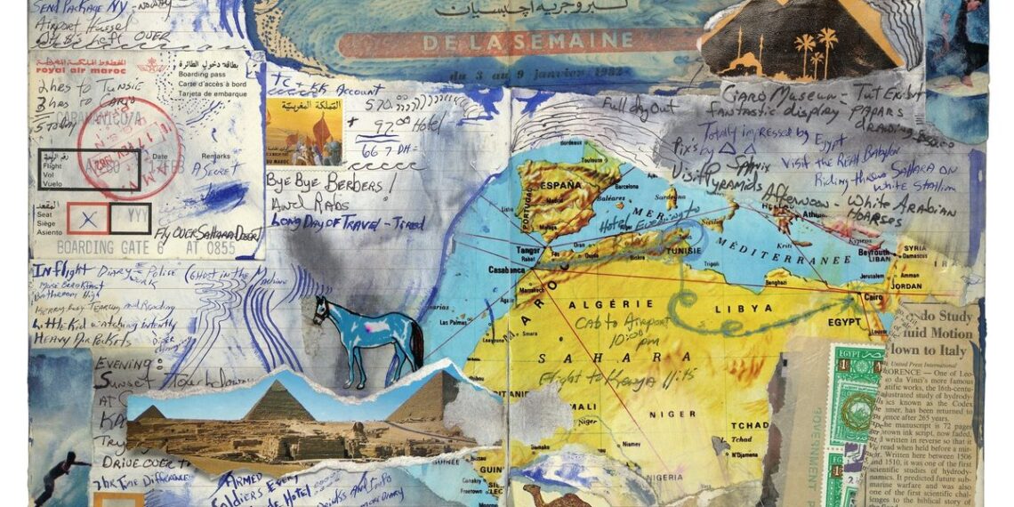 Behind surfer Tony Caramanico’s vibrant journal art Behind surfer Tony Caramanico’s vibrant journal art