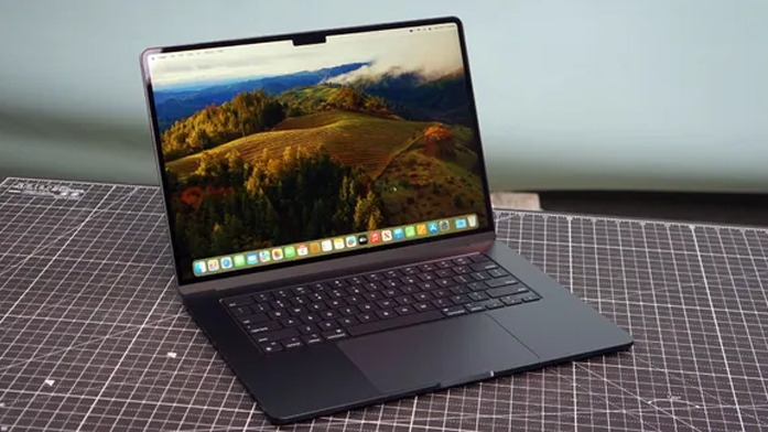 A MacBook Air 15-inch on a desk