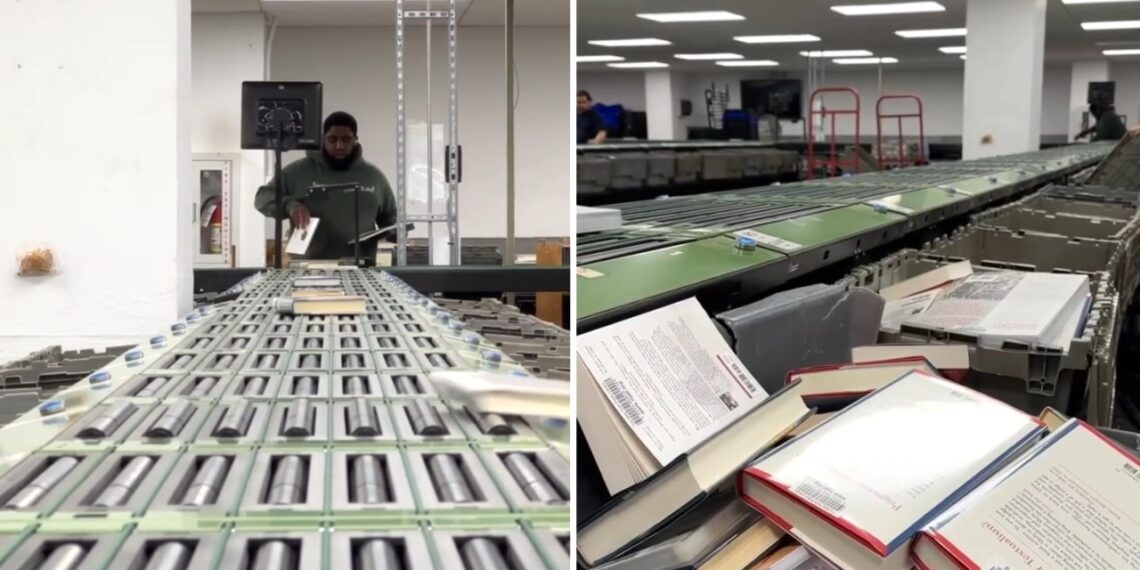 How the World’s Largest Book Sorter at The New York Public Library Processes 5,000 Books Per Hour How the World’s Largest Book Sorter at The New York Public Library Processes 5,000 Books Per Hour