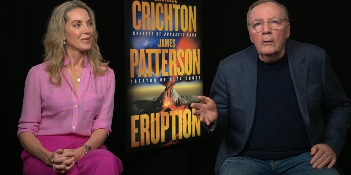 James Patterson previews new book co-written by Michael Crichton
