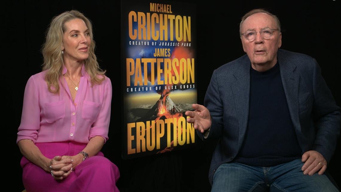 James Patterson previews new book co-written by Michael Crichton James Patterson previews new book co-written by Michael Crichton