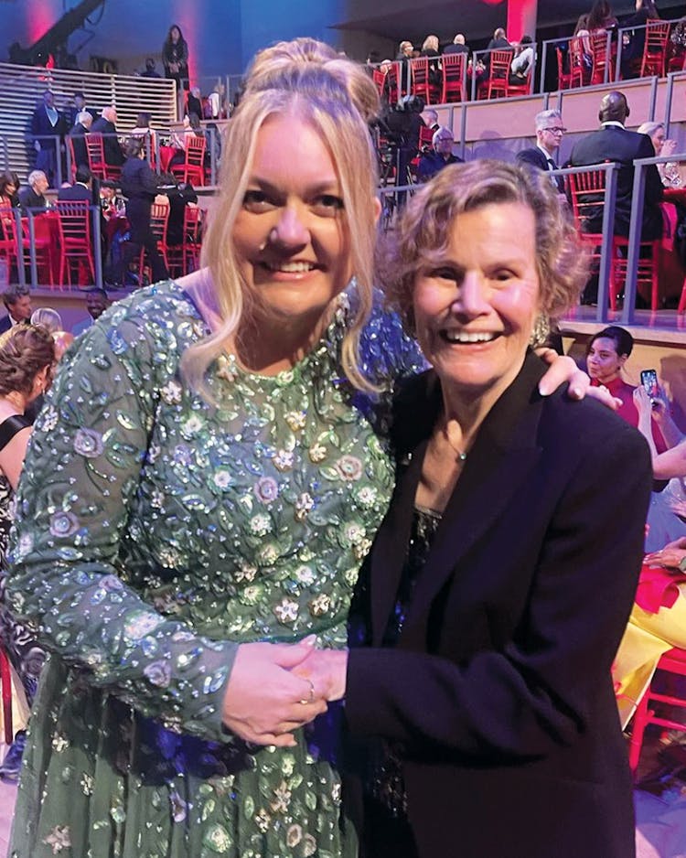 Hoover with Judy Blume