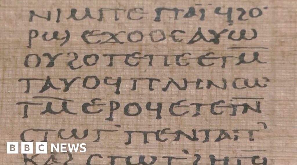 Oldest Christian book sells for more than £3m in London Oldest Christian book sells for more than £3m in London