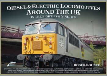 Tour the diesel and electric locomotives of the 80s and 90s in new book