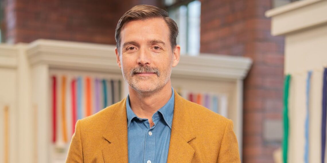Sewing Bee judge on the show and his book Less