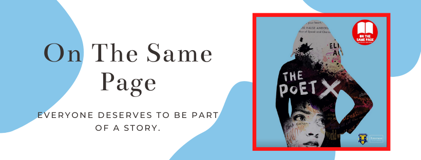 'On the Same Page' diverse book campaign poster