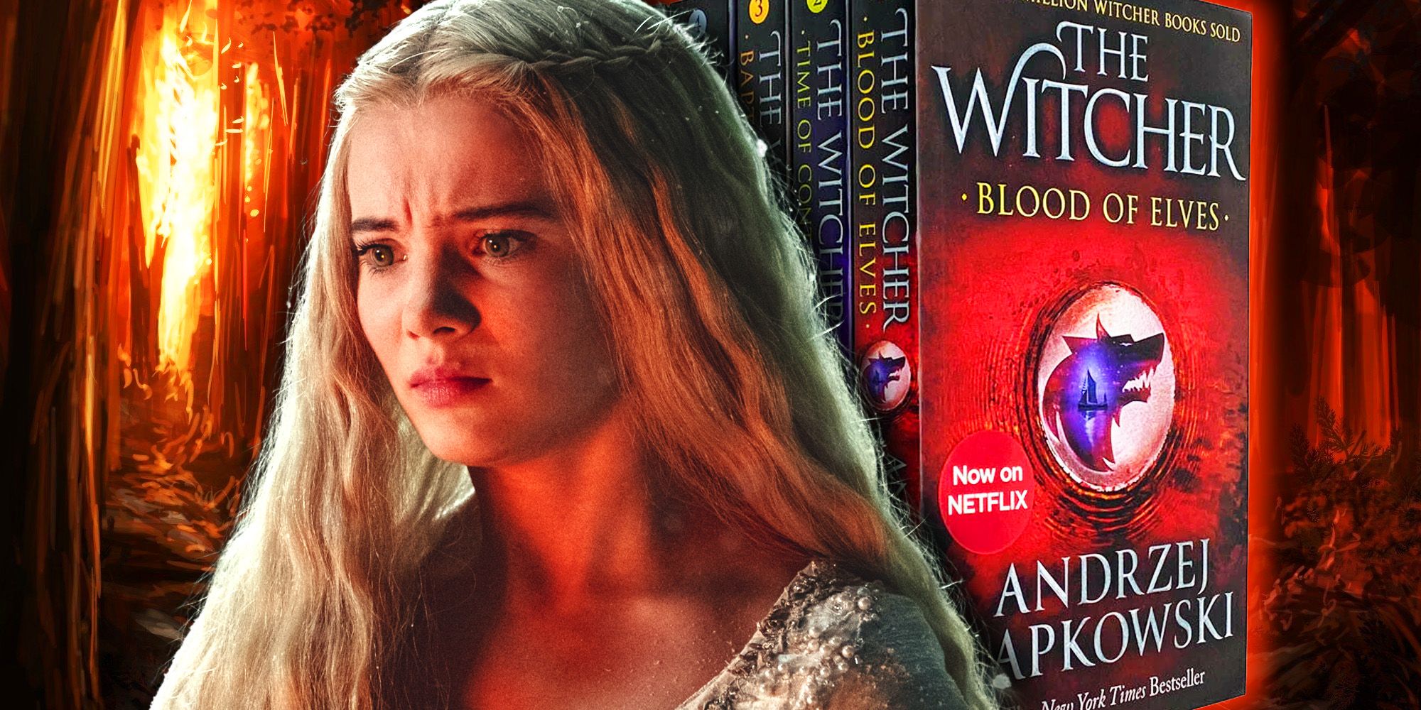 The witcher Ciri books