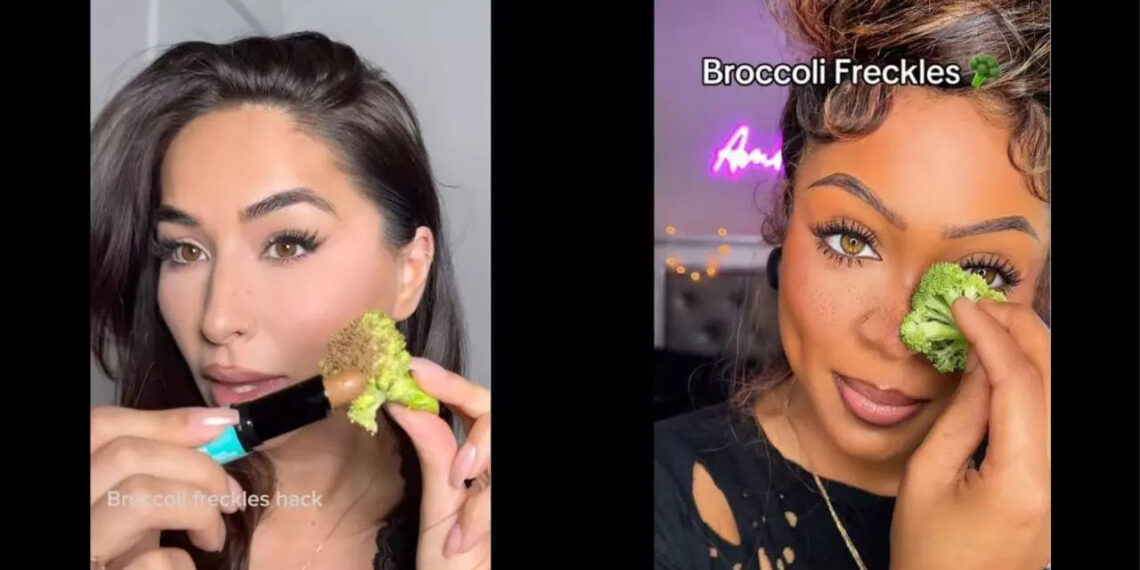 Want To Have Natural Freckles? Try This TikTok’s Broccoli Freckles Trend