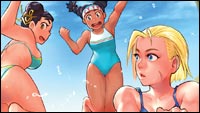 Street Fighter swimsuit udon covers image #8
