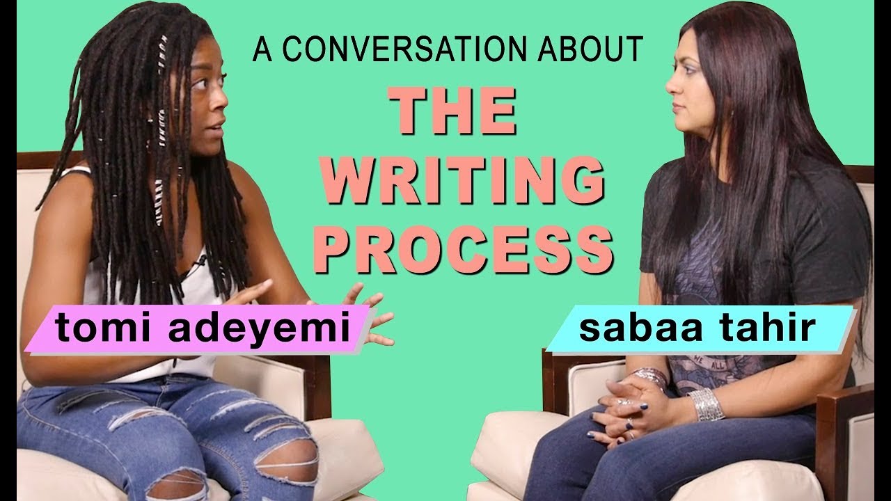 Sabaa Tahir and Tomi Adeyemi discuss the writing process for their books Sabaa Tahir and Tomi Adeyemi discuss the writing process for their books