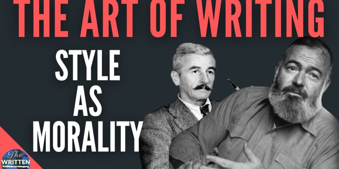 HOW TO WRITE A GREAT SENTENCE | The Art of Writing | Hemingway | Faulkner | Amis | Provost