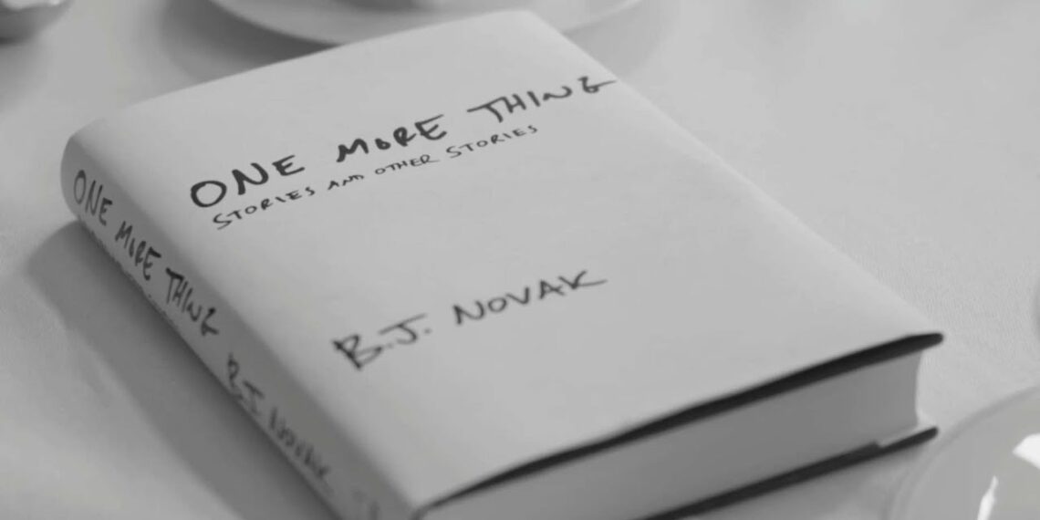 Book Trailer: “One More Thing” by B.J. Novak