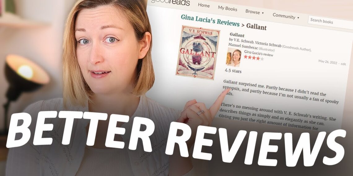 How to Write Better Book Reviews (in 2 Steps)