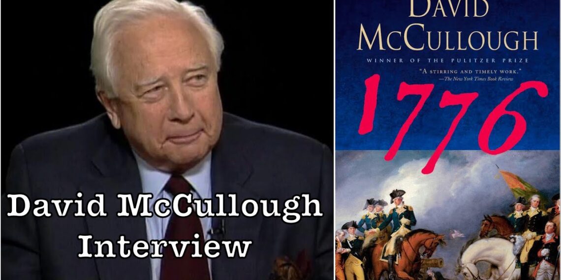 David McCullough Charlie Rose ‘1776’ Interview (2005)