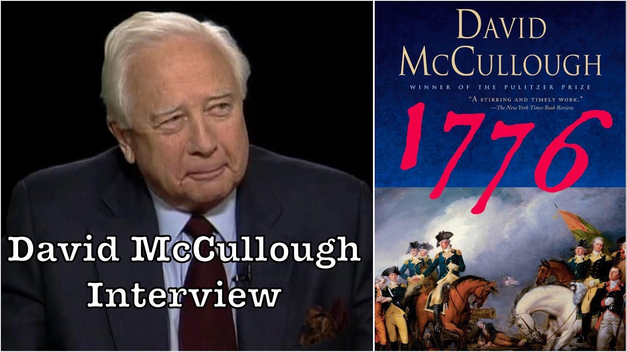 David McCullough Charlie Rose ‘1776’ Interview (2005)