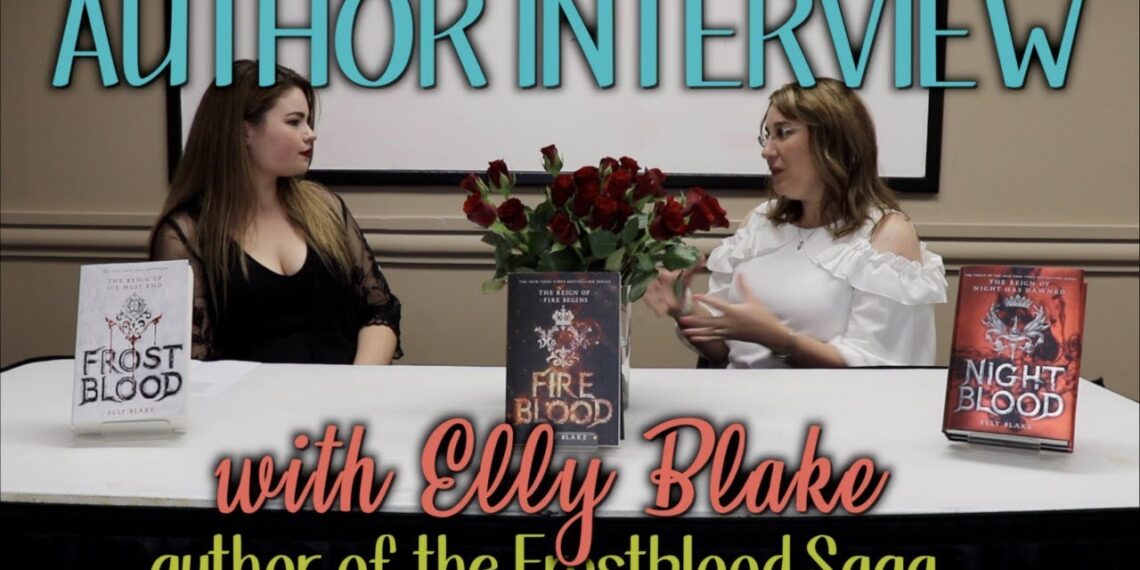 INTERVIEW WITH ELLY BLAKE, Author of the Frostblood Saga
