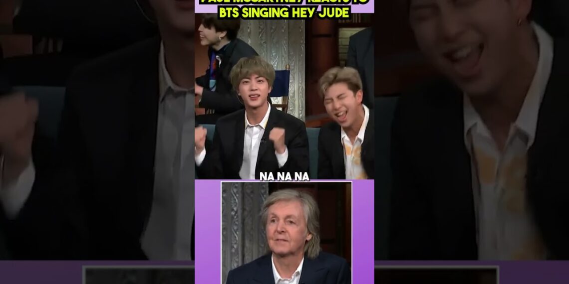 Paul McCartney Reacts to BTS Singing Hey Jude