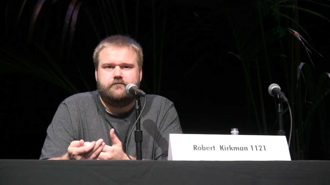 WALKING DEAD creator Robert Kirkman on Writing TV vs. Comic Books WALKING DEAD creator Robert Kirkman on Writing TV vs. Comic Books