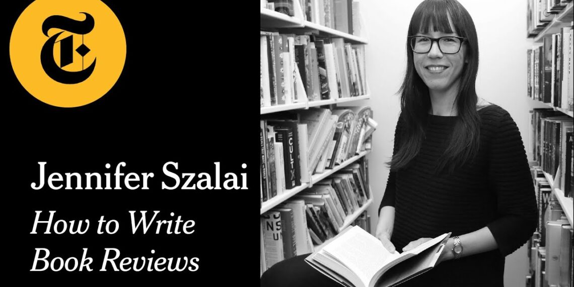 How to Write Book Reviews with Jennifer Szalai