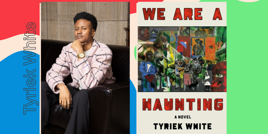 Tyriek White won the Center for Fiction’s First Novel Prize for his debut book We Are A Haunting – debutiful