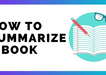 How To Write A GOOD Book Summary