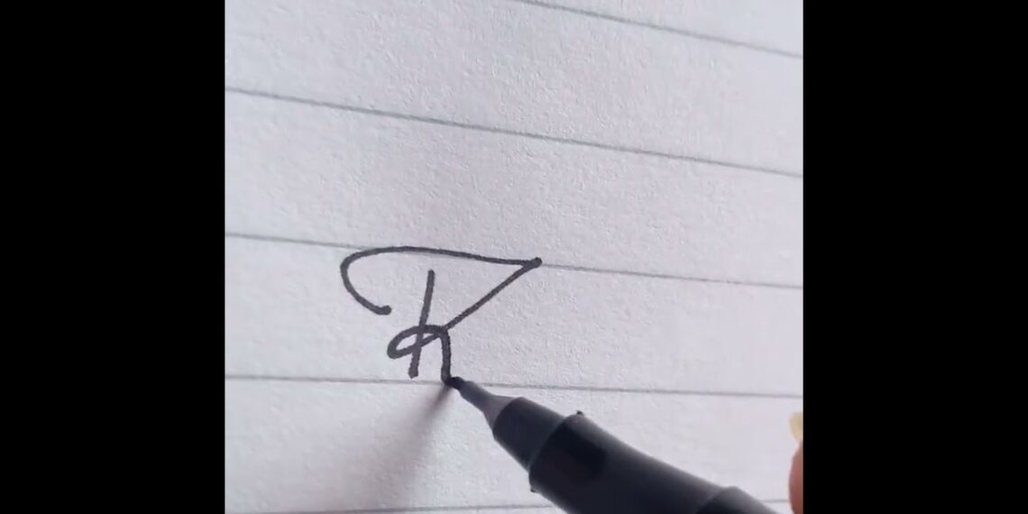 how to write Rm name in cursive writing#cursive#writing#rm#bts#khushicursivewriting#short