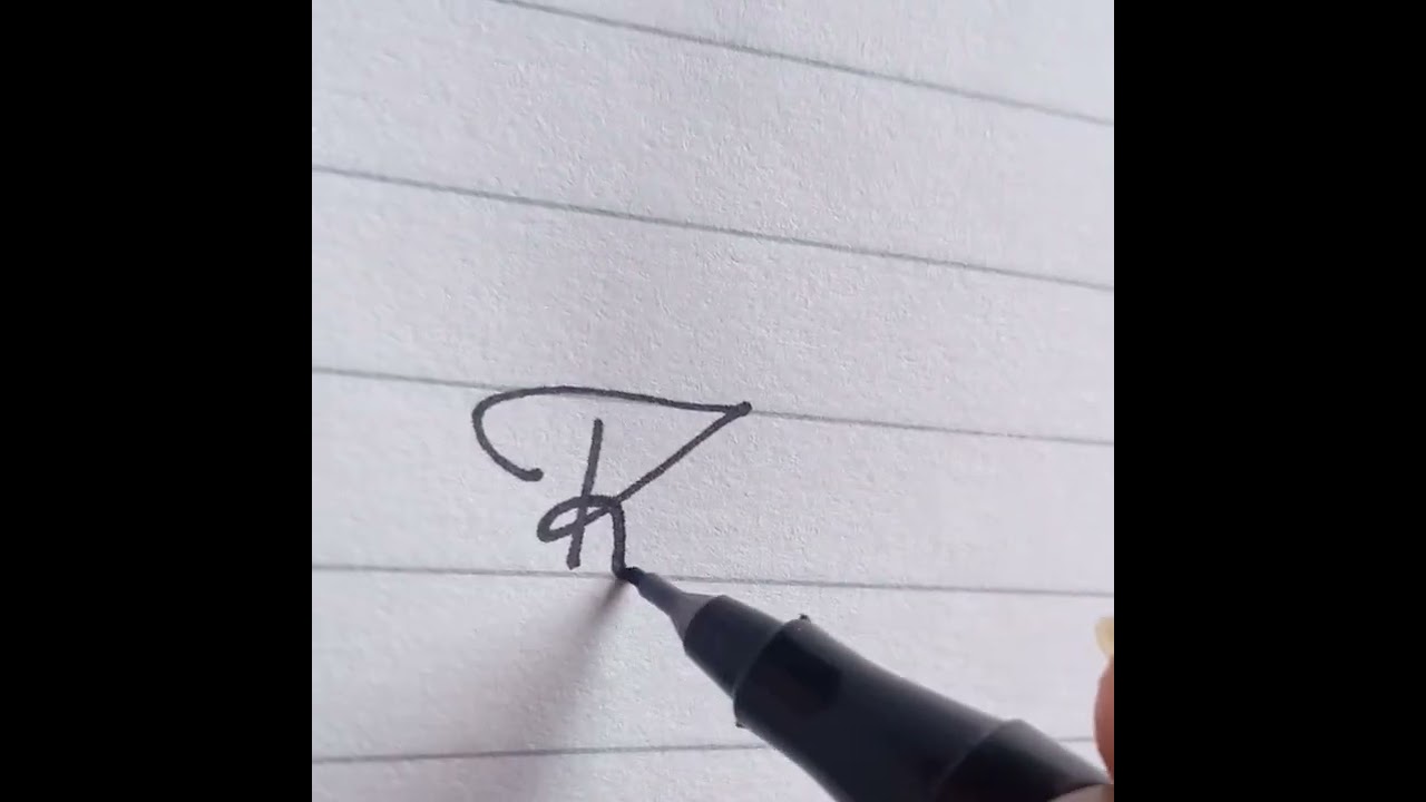how to write Rm name in cursive writing#cursive#writing#rm#bts#khushicursivewriting#short
