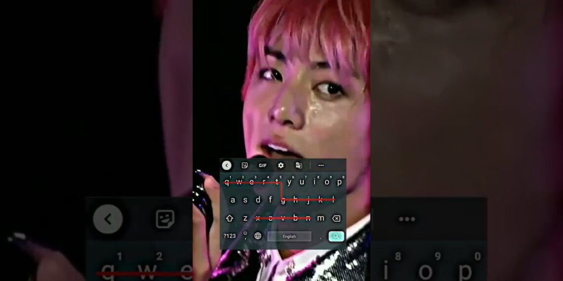 Try writing your name without using the letters marked in red…/#bts #shorts